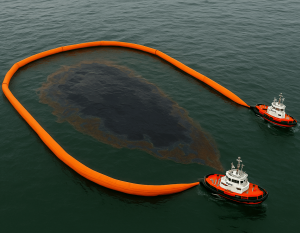 Konfigurasi U Oil Boom_ Oil Boom Konfigurasi U