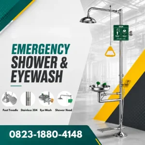 Emergency Shower_Eye Wash Station_
