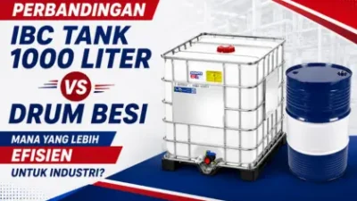 IBC Tank 1000 Liter vs Drum Besi