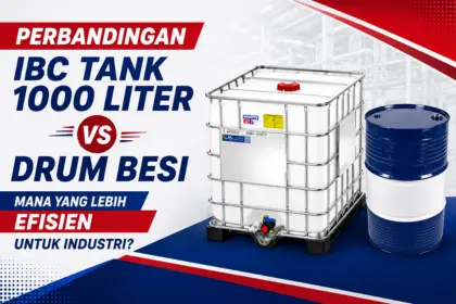 IBC Tank 1000 Liter vs Drum Besi