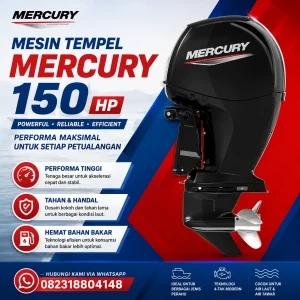 Mesin Tempel MERCURY 150 HP_Jual Mesin Tempel Perahu_Jual Mesin Tempel Kapal