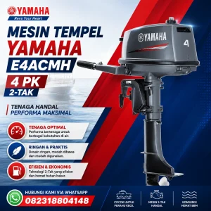 Mesin Tempel Yamaha E4ACMH_