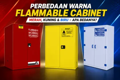 Perbedaan Warna Flammable Cabinet