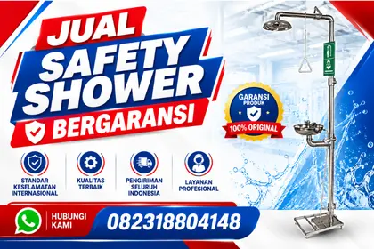 Jual Safety Shower_Harga Safety Shower_Distributor Safety Shower_Jual Emergency Shower_Safety Shower Eyewash